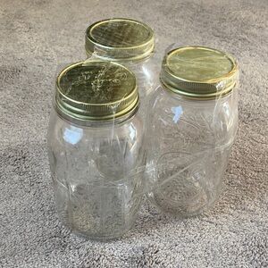Ball Mason Three Piece Jar Set